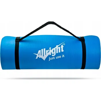 podložka na cvičení Podložka na cvičení Allright 180 cm x 60 cm modrá