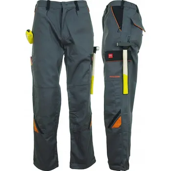Pracovní obuv Pracovní kalhoty ART.MAS šedé polyester, stahovací pásek v pase, velikost vel.