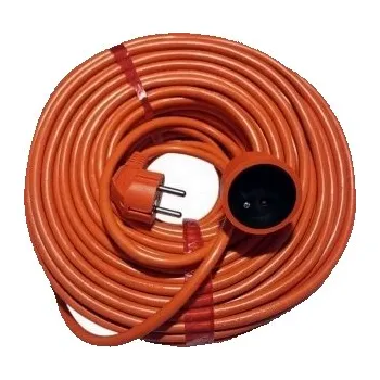 Napájecí kabel Prodlužovací Kabel zahradní venkovní 50m oranžový silný 3x2,5mm měděný