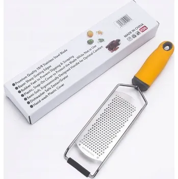 Struhadlo Multifunkční struhadlo na sýr z nerezové oceli, struhadlo na citronovou kůru a