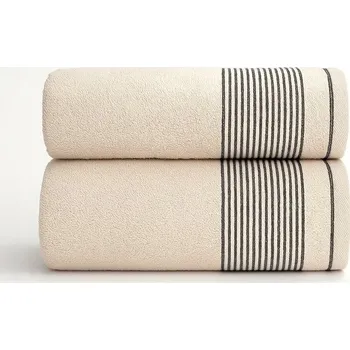 Ručník Ručník Portland bavlněný s bordurou 70x140 krémový
