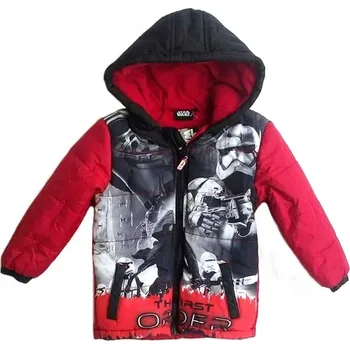 DOVOZ EU Zimní bunda Star Wars červená Velikost: 104