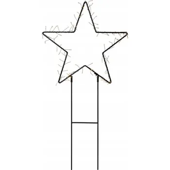 Vánoční světelná dekorace Světelná dekorace Star Trading Hvězda 51 - 100 světýlek