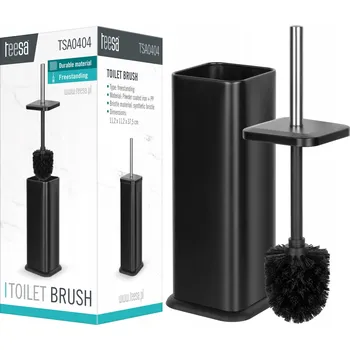 WC štětka WC štětka Teesa volně stojící nerezová ocel černá matná
