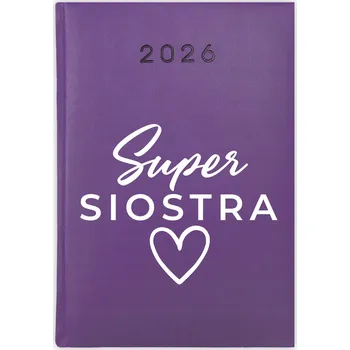 Kalendář Knižní kalendář 2026 A5 FunnyCase vícebarevný