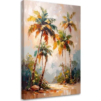 Obraz Obraz do obýváku, Krajina Palmové stromy Džungle 60x90
