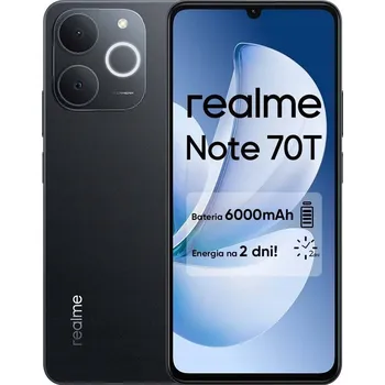 Mobilní telefon Smartphone realme Note 70T 4 GB / 256 GB Obsidian Black (Černá)