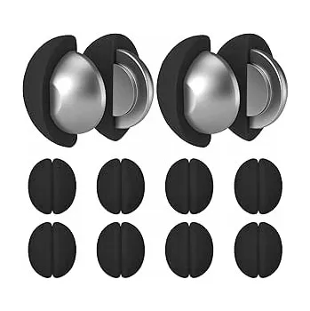 Příslušenství pro záclonu a závěs 10x závažíčka na sprchové závěsy proti vlání bílé závěsy