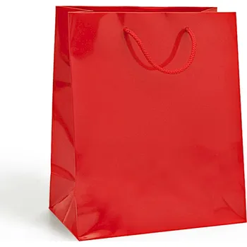 Dárková taška Dárková taška červená Milano 25x11x31 G012