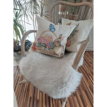 Povlečení Dekorační povlak na polštář Pastelová Nitka 45 x 45 cm