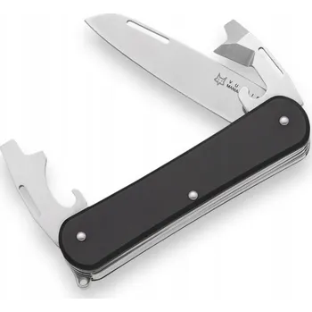 kapesní nůž Kapesní nůž Fox Knives Vulpis N690 Black Anodized Aluminium, 6 nástrojů/funkcí