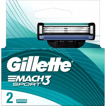 Příslušenství k holicímu strojku Gillette Mach3 Náhradní hlavice k holicímu strojku 1 balení 2 ks