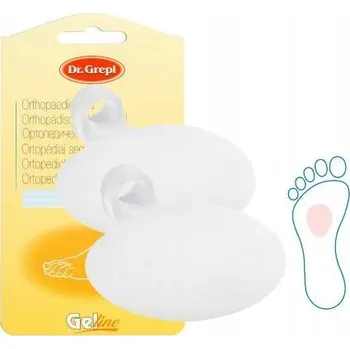 Oddělovač prstů na den Dr. Grepl vel. S bezbarvý 2 ks