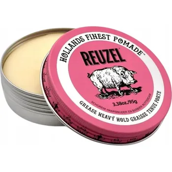 Stylingový přípravek Reuzel Pink Grease Heavy Hold Pomade Pasta Woskowa 95g - Silně Tužící Pomáda na Vlasy