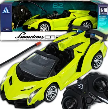 RC model auta Auto na dálkové ovládání XPart kabriolet zelené 1:18