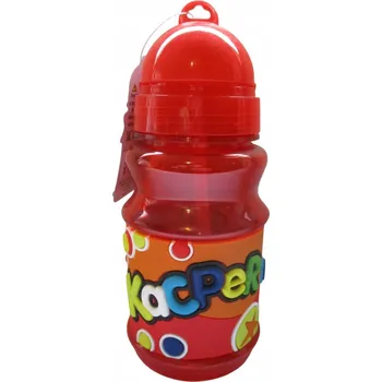 Láhev LÁHEV LAHEV NA PITÍ S BRČKEM A JMÉNEM 3D KACPER