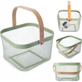 Obraz Kovový koš na ovoce, béžový