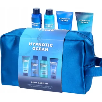 Kosmetická sada Dárková sada pánské kosmetiky s kosmetickou taštičkou – 5 v 1