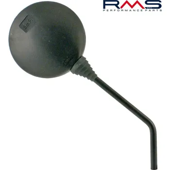 Zrcátko pro motocykl Zpětné zrcátko RMS 122760160 levý černý APRILIA MX 125 2004-2006