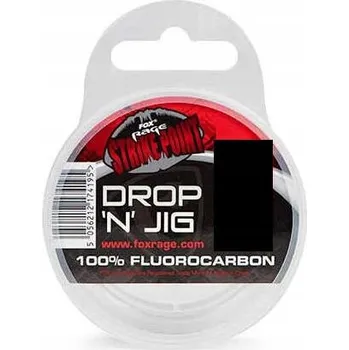 Vlasec Fox Rage Strike Point Drop N Jig Fluoro 0,30 mm 40 m