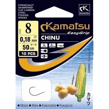 Rybářský háček Háčky na vodu, plovoucí háčky, s návazcem, s protihrotem Kamatsu CHINU 10 ks
