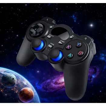 Gamepad BEZDRÁTOVÝ GAMEPAD 2.4G USB OVLADAČ PC ANDROID PS3 ERGONOMICKÝ