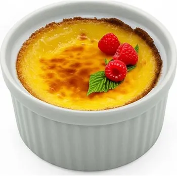 Miska zapékací porcelán ¤9x5cm bílá BELLA