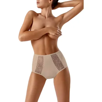 Kalhotky Dámské kalhotky 086 beige plus - BABELL béžová 3XL