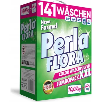 Prací prášek PRACÍ PRÁŠEK PERLA FLORA 10,07 KG NA BAREVNÉ PRÁDLO PERSI FLORA XXL