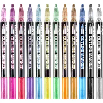 FIXY NA SKLO PORCELÁN KERAMIKU POPISOVAČE FIXY SADA kusů