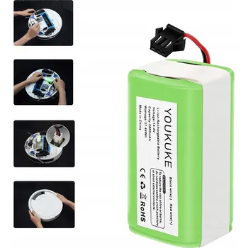 IP kamera Náhradní Baterie Akumulátor 14.4V 2600MAH pro Vysavače | UNIVERZÁLNÍ!