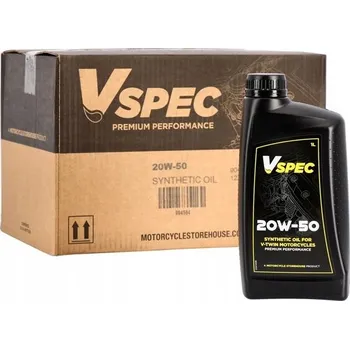 Motorový olej 20W50 MINERÁLNÍ MOTOROVÝ OLEJ HARLEY 12x 1L