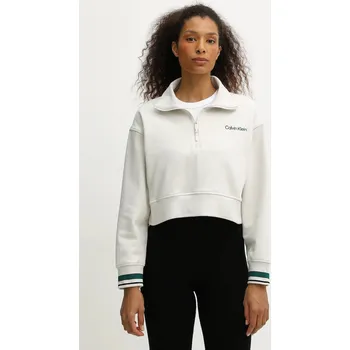 Pánská mikina Mikina Calvin Klein Performance LVGWF5W310 béžová 80X, vel. M