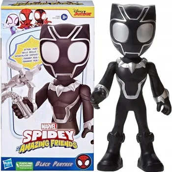 Figurka Spidey a jeho super kamarádi - Figurka 22 cm Black Panther - Černý Panter F7260
