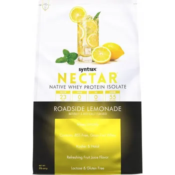 Protein SyntraX Izolát 907g Nápoj 23g Bílkovin 32 Porcí Bez Cukru, Sacharidů a Laktózy