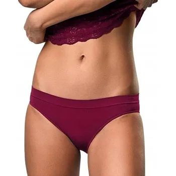Kalhotky Italské KALHOTKY FIGI Prodyšné ANTIBAKTERIÁLNÍ S/M bordó