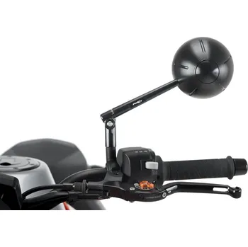 Zrcátko pro motocykl Zpětné zrcátko PUIG RETRO 9795N černý levý TRIUMPH Tiger 1200 Explorer 2012-2019