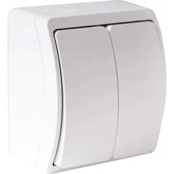 vypínač VIPLAST Vypínač K 5 ř.5 bílá IP44 20150010