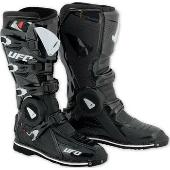 Moto obuv Boty jezdecké Ufo Recon černé - velikost 47 (Velikost: 47) UFBO002-02-47