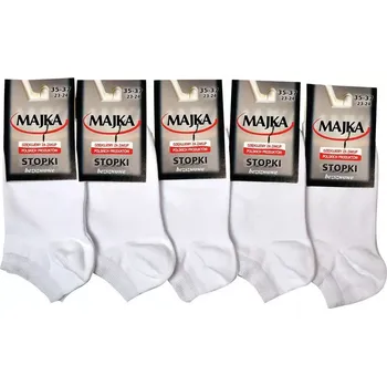 Pánské ponožky Hladké dámské ponožky - komplet 5 párů černá 38-40