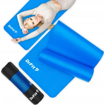 podložka na cvičení Podložka na cvičení DrFit 183 cm x 60 cm modrá
