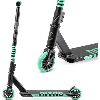Koloběžka MOVINO Freestylová koloběžka Movino Nitro ZELENÁ