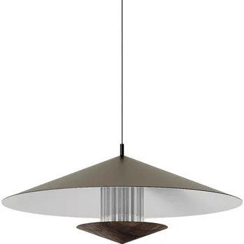 Aromas Gehit LED závěsné svítidlo Ø400mm / Černá matná