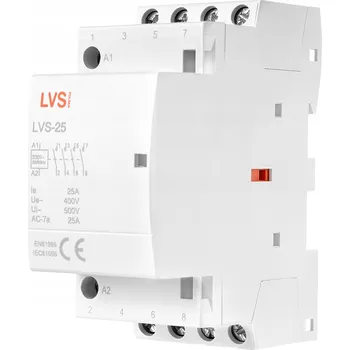 Stykač MODULÁRNÍ STYKAČ 25A 230V AC 4NO LVS LVS25-230-4NO