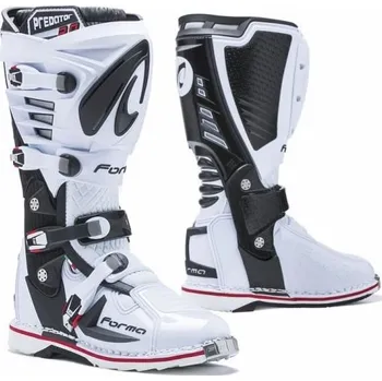 Moto obuv Moto boty FORMA PREDATOR 2.0 bílé (Velikost: 46) MCF_10698