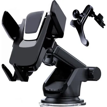 GRAVITAČNÍ DRŽÁK TELEFONU NA SKLO + DO VENTILACE Koanni