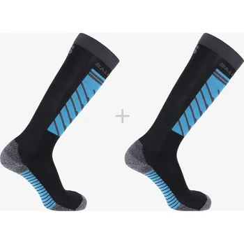 Pánské ponožky 2x Zimní lyžařské Ponožky z Merino vlny SALOMON S/ACCESS Ski 45-47