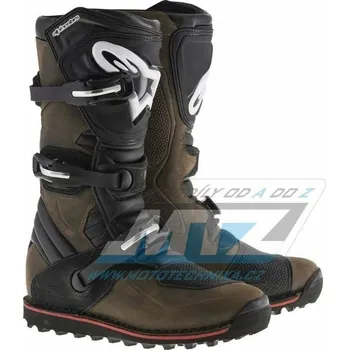 Moto obuv Boty Alpinestars Tech-T Trial hnědé AS2004017-818