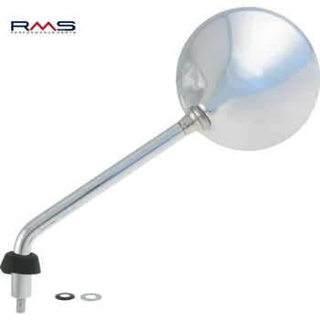 Zrcátko pro motocykl Zpětné zrcátko RMS 122760670 levý chrom PIAGGIO/VESPA Liberty 150 2008-2014