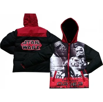 DOVOZ EU Zimní bunda Star Wars černá Velikost: 98